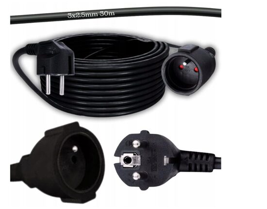 30 metrų ilgio prailginimo laidas